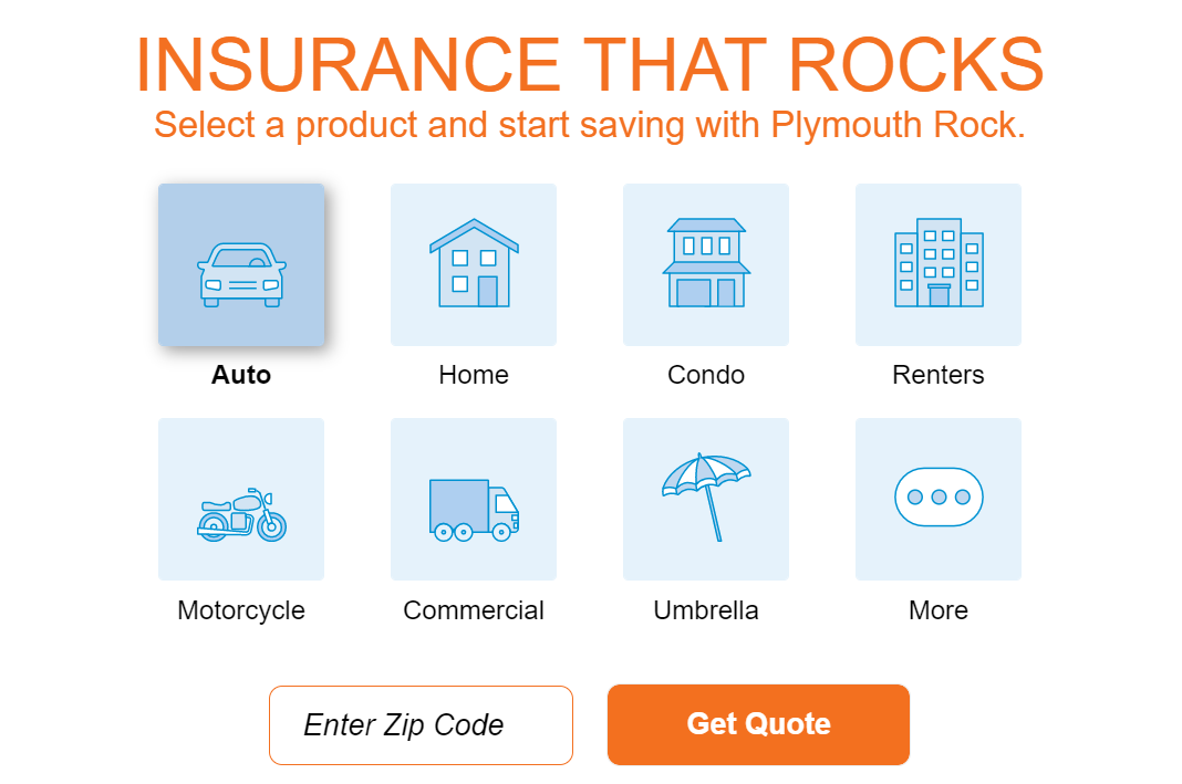 Plymouth rock renters insurance