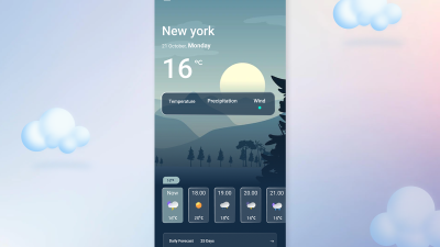 Weather forecasting and alert application