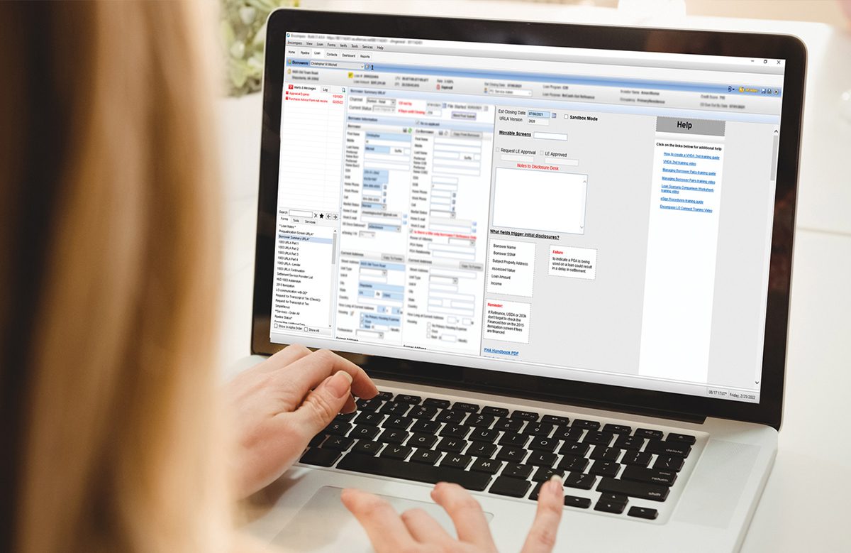 Lender initial recurring