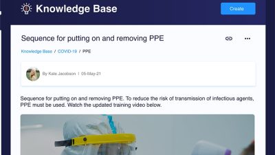 Healthcare training platform