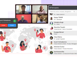 Virtual meeting and conferencing application for seamless communication