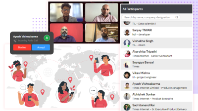 Virtual meeting and conferencing application