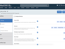 Enterprise mobility management software platform overview